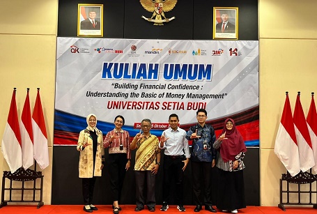 Gandeng OJK dan Bank Mandiri, Fakultas Bisnis USB Gelar Kuliah Umum