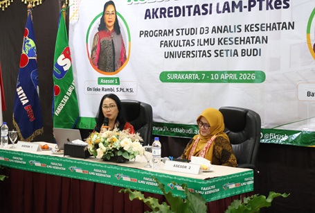 Tim Asesor Akreditasi LAM-PTKes Lakukan Asesmen Lapangan pada Program Studi D3 Analis Kesehatan, Universitas Setia Budi